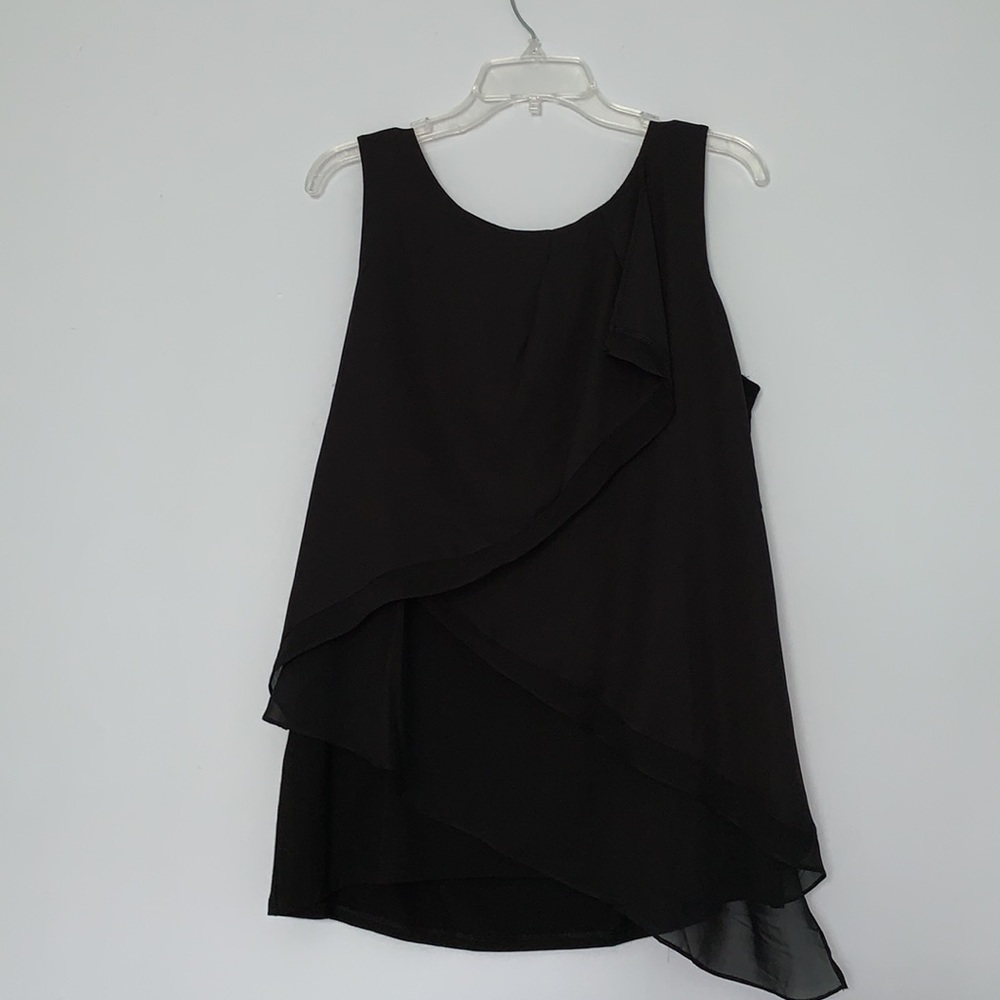 White Horse Black Market Sleeveless Black Top